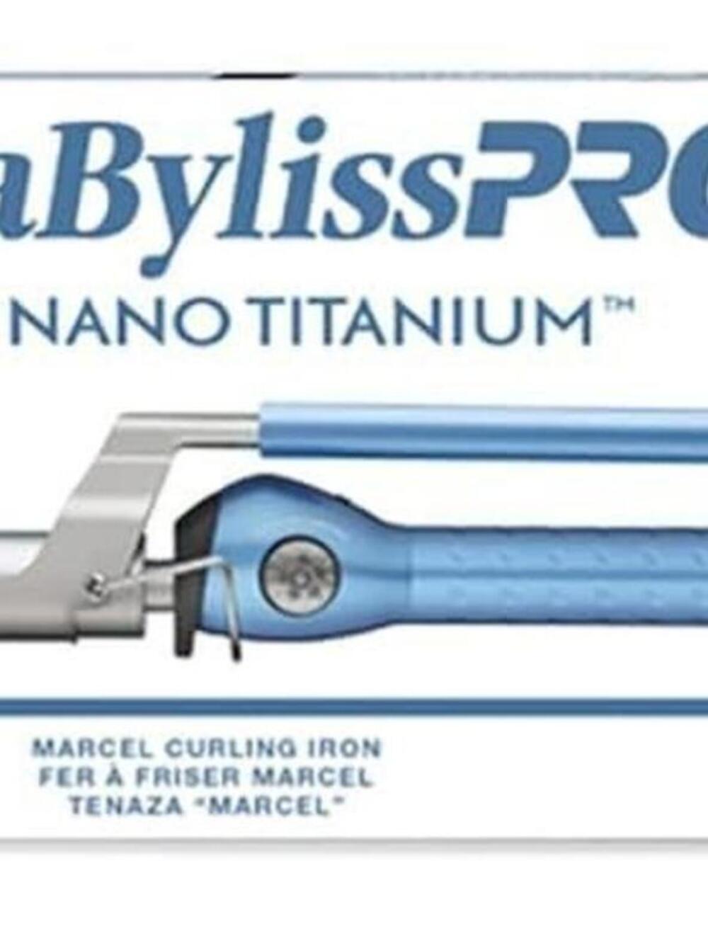 Open Box - BaBylissPRO Nano Titanium Curling Iron for Loose Curls -1.25"
